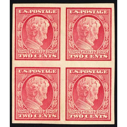 368, Mint XF LH/NH Block of Four SCV $73 - Stuart Katz