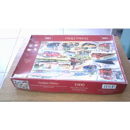 GOLDEN OLDIES Jigsaw Puzzle (1000 Piece) House of Puzzles (2011)