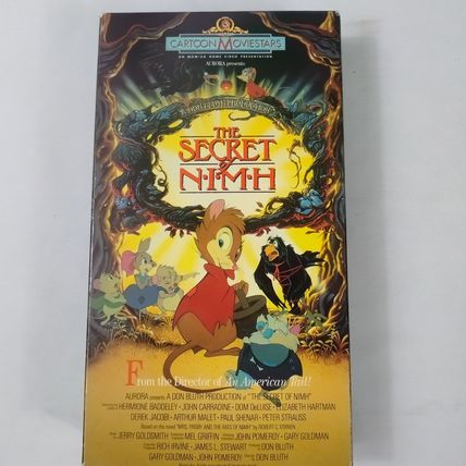 The Secret NIMH - 1982 - Rated G - VHS Tape - Used