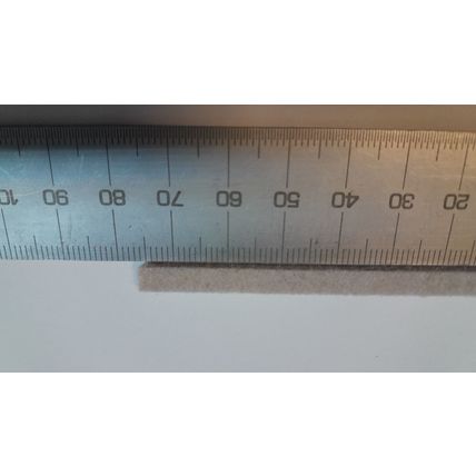 AUDIO CASSETTE TAPE REPAIR FELT PRESSURE PADS SELF ADHESIVE x 10 strips