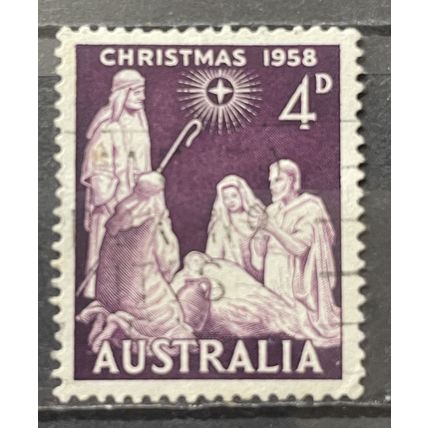 AUSTRALIA 1958 SG 0307 USED #2