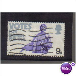 1968 GB EVENTS VOTES FOR WOMEN 9D F/U SG 768
