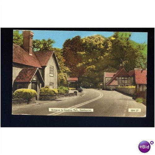 Sussex EASEBOURNE Cowdray Park Entrance Postcard by Frith (EBN 27)