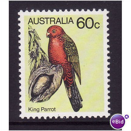 AUSTRALIA 1980 KING PARROT 60c SG 738 U/M MINT