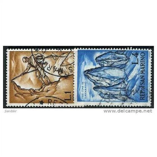 1962 Michel 729+732 - fine used (o)