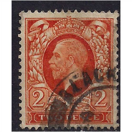 GB 1935 KGV 2d Orange stamp SG 442 (G300 )