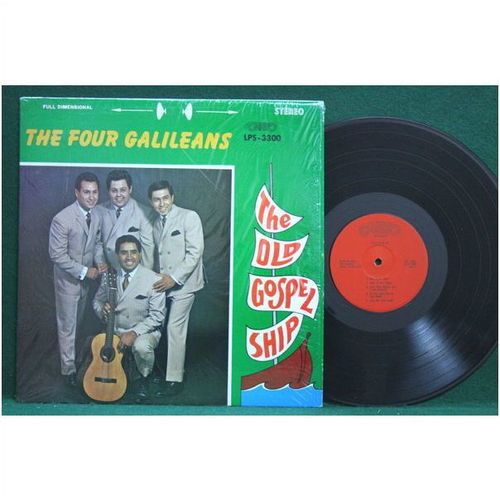 Four Galileans - The Old Gospel Ship - Texas Group - LPS 3300 - EX