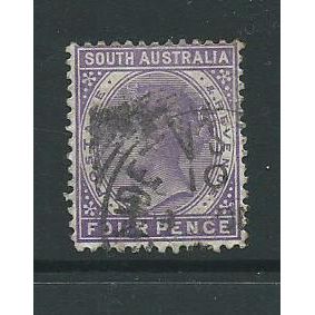 australia states south australia sg184 used sg 184 perf 10