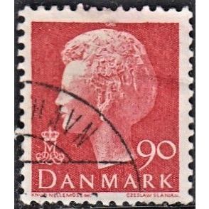 DENMARK, 1974 90c Queen Margrethe, SG576 (Scott #539 , used