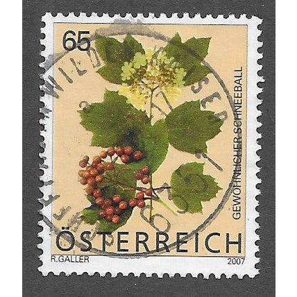 AUT 2007 65c 'FLORA DEFINITIVES ' FINE USED (EBID73-295)