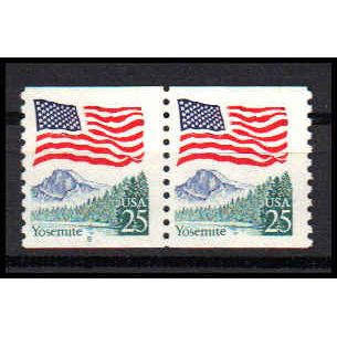 2280a 25c U.S. Flag Fine MNH CNP Left 9 PA1040