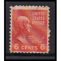 Used 811 6c John Q. Adams Just Clears KA8181