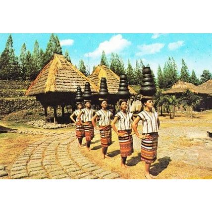 Igorot Ladies Manila Philipines Igorat Banga Cookery Cooking Pot Postcard