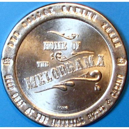 Imperial. $1 Casino Token. Cripple Creek, CO. A93.