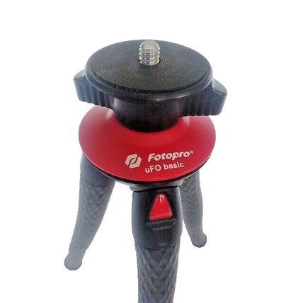 Fotopro uFO basic Flexible Tripod for Cameras, Smartphones, GoPros etc