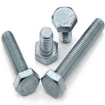 M6 FULLY THREADED SET SCREW GRADE 8.8 ZINC HEXAGON HEAD BOLTS SCREWS