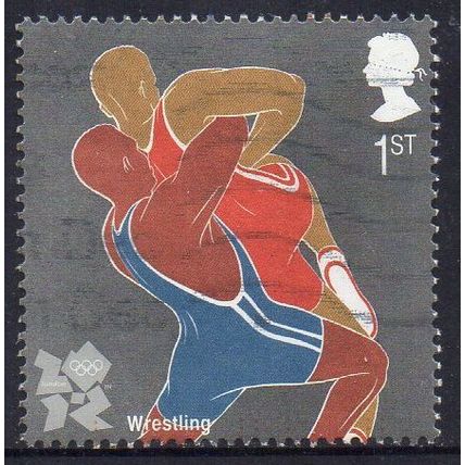 GB 2011 Olympics & Paralympics London (5th Issue) - Wrestling 1st Used