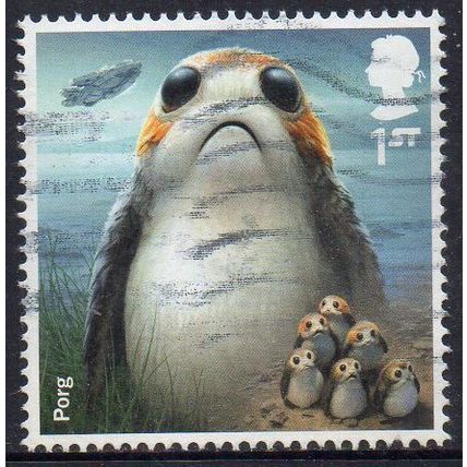 GB 2017 Star Wars (4th Issue) - Aliens & Droids - Porg 1st Used
