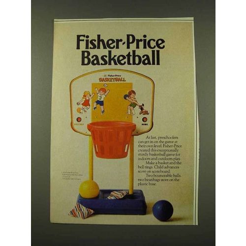 1973 Fisher-Price Basketball Ad