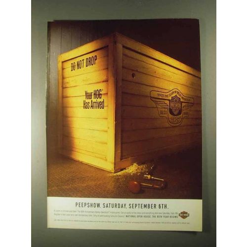 1997 Harley-Davidson Motorcycles Ad - Peepshow