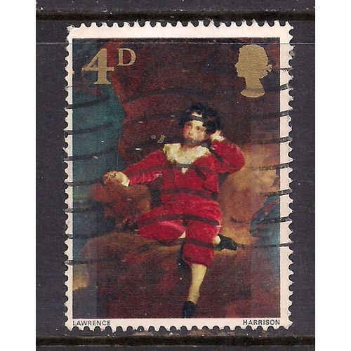 GB 1967 QE2 4d British Paintings used stamp SG 748 ( H754 )