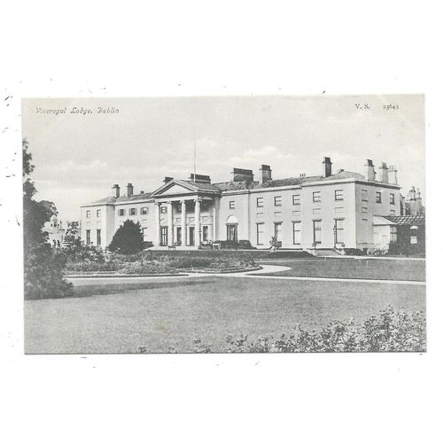 NICE PRINTED POSTCARD OF VICEREGAL LODGE DUBLIN (2501)
