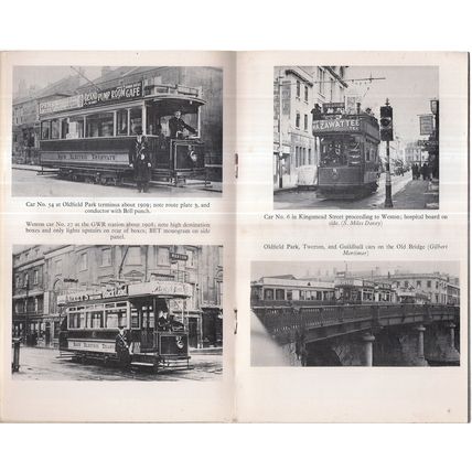 BATH TRAMWAYS Somerset by Colin Maggs. Locomotion Papers no fifty-two. 1971 p/b