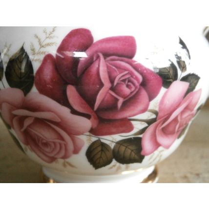 Colclough Bone China Pink Roses Milk Jug