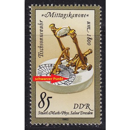 GERMANY DDR [1983] MiNr 2801 f41 ( **/mnh ) Plattenfehler