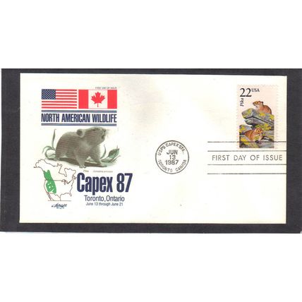 FDC Artmaster 2219 22c Pika (Cachet-U/A) CV39172