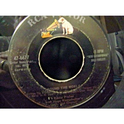 Eddie Fisher-Cindy, Oh Cindy / Around The World-45rpm-1956-VG