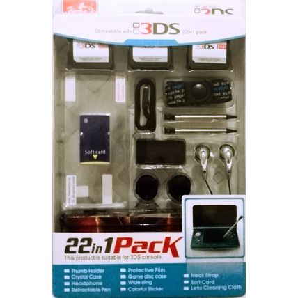 Brand New 3ds 22in 1 pack