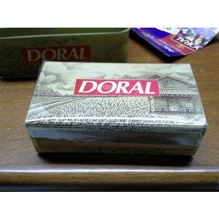 Doral Cigarettes Tobaccoville Collectors Tin with Matches