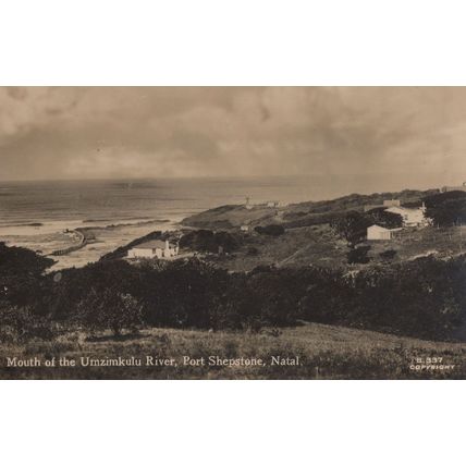 Mouth Of The Umzimkulu River South Africa Postcard