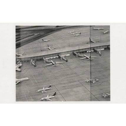 Heathrow Airport London Plane Flight Line 2009 Award RPC Postcard