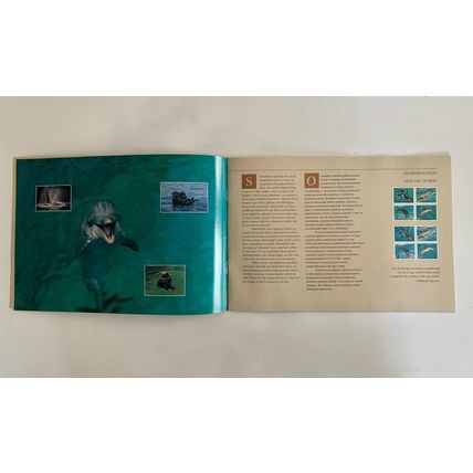 Creatures Of the Sea Album Stamps US & Soviet Russia Blocks of 4 mb13 Complete
