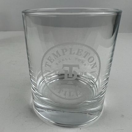 Templeton Distillery Whiskey Rocks Glass