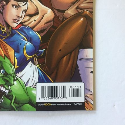 2023 Udon Comics Street Fighter Omega Cover A #1