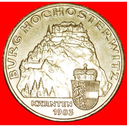 LIONS (1983-1993): AUSTRIA ★ 20 SHILLINGS 1983 UNC! ★LOW START★NO RESERVE