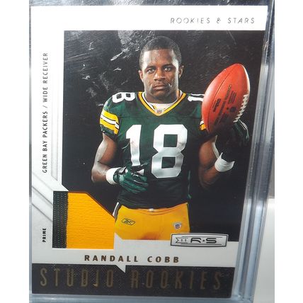 2011 Rookies & Stars RANDALL COBB (Packers) Studio Rookies patch #22 21/50