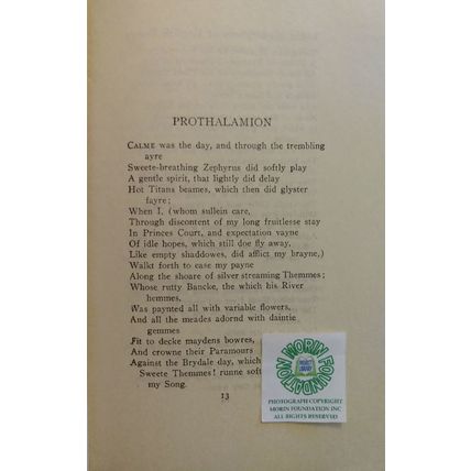 1924 THE POCKET UNIVERSITY VOLUME XIII POETRY editor HENRY VAN DYKE