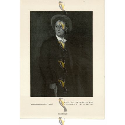 Airy Von Leenven (Musician) W V Krausz, Book Illustration (Print), c1910