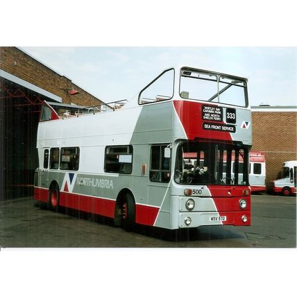 Colour Photograph of Northumbria Motor Services Ltd. - WSV 572 ex London Country