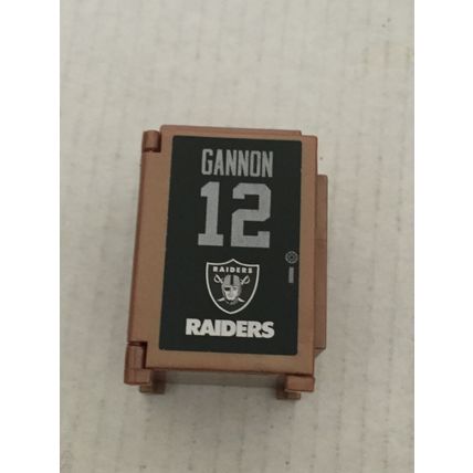 NFL Legends Oakland Raiders Rich Gannon Teenymates 1'' Figure & Locker