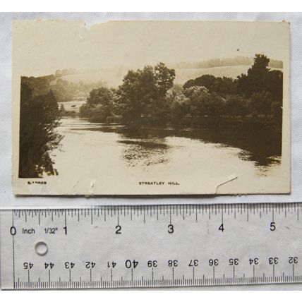 vintage postcard Streatley Hill