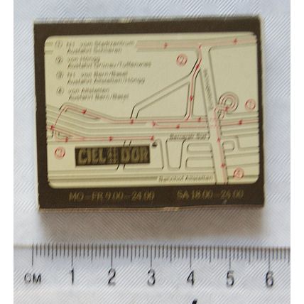 Matchbox - Ciel D'or, Zurich, Familie Herbert & Reichel