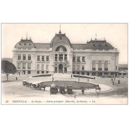 14 - Trouville - le casino entrée principale
