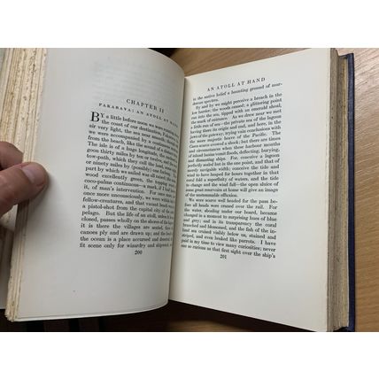 RARE* 1922 ROBERT LOUIS STEVENSON "IN THE SOUTH SEAS etc" VOL 16 BOOK (P7)