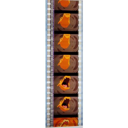 Pokemon . Pk FBP - E0106b . 1 STRIP OF 5 - 35MM FILM CELLS