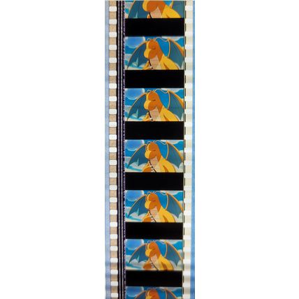Pokemon . Pk KXH - A019s . 1 STRIP OF 5 - 35MM FILM CELLS